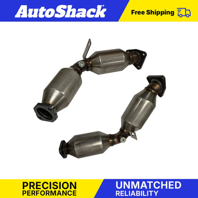 Driver and Passenger Side Catalytic Converters Pair 2 for INFINITI G37 Q50 G35