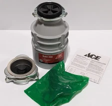 ACE Continuous Feed Food Waste Disposer 1/2 HP Kitchen Garbage Disposal 2000