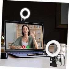 Video Conference Lighting Kit, Ring Light for Monitor Clip On,for 5 Inch