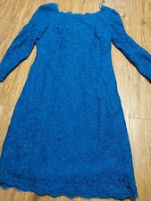 Adriana Papell Evening Blue Dress Size 4 Blue