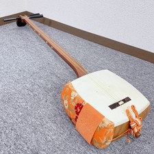 Hosozao Shamisen Japanese Traditional Musical Instrument