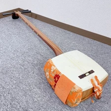 Hosozao Shamisen Japanese Traditional Musical Instrument