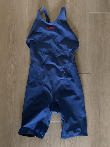 Arena Women's Powerskin Carbon Glide Closed Back - blue - Size 26