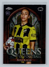 2023-24 Topps Chrome UEFA Women's Champions #QF-8 Rosa Kafaji Queens of Football