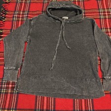 Michael stars Los Angeles Gray waffle knit women s hoodie