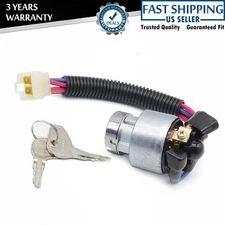 Ignition Switch Ignition Lock & 2 Keys For Kubota L3400 L3700 L3800 L4300 L4400
