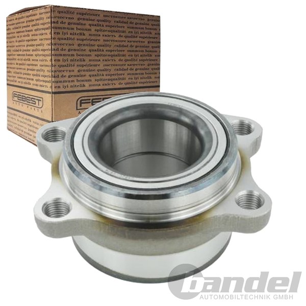 Febest Radnabe Hinterachse Passend FüR Mitsubishi Pajero | 0482G-V97R-image