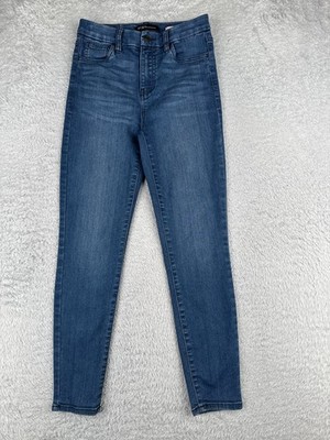 BCBGeneration Jeans Juniors 3 Blue Denim High Rise Curvy Skinny Cotton 24x26
