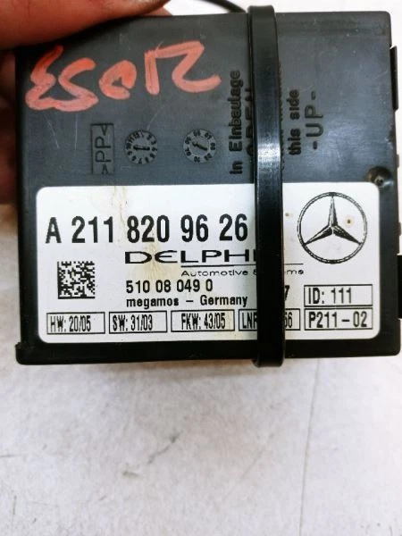 2003-2006 MERCEDES-BENZ E500 E320 E350 ANTI THEFT ALARM MODULE OEM 2118209626 - Image 4 of 4
