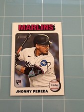 2024 Topps Heritage #719 Jhonny Pereda White Border