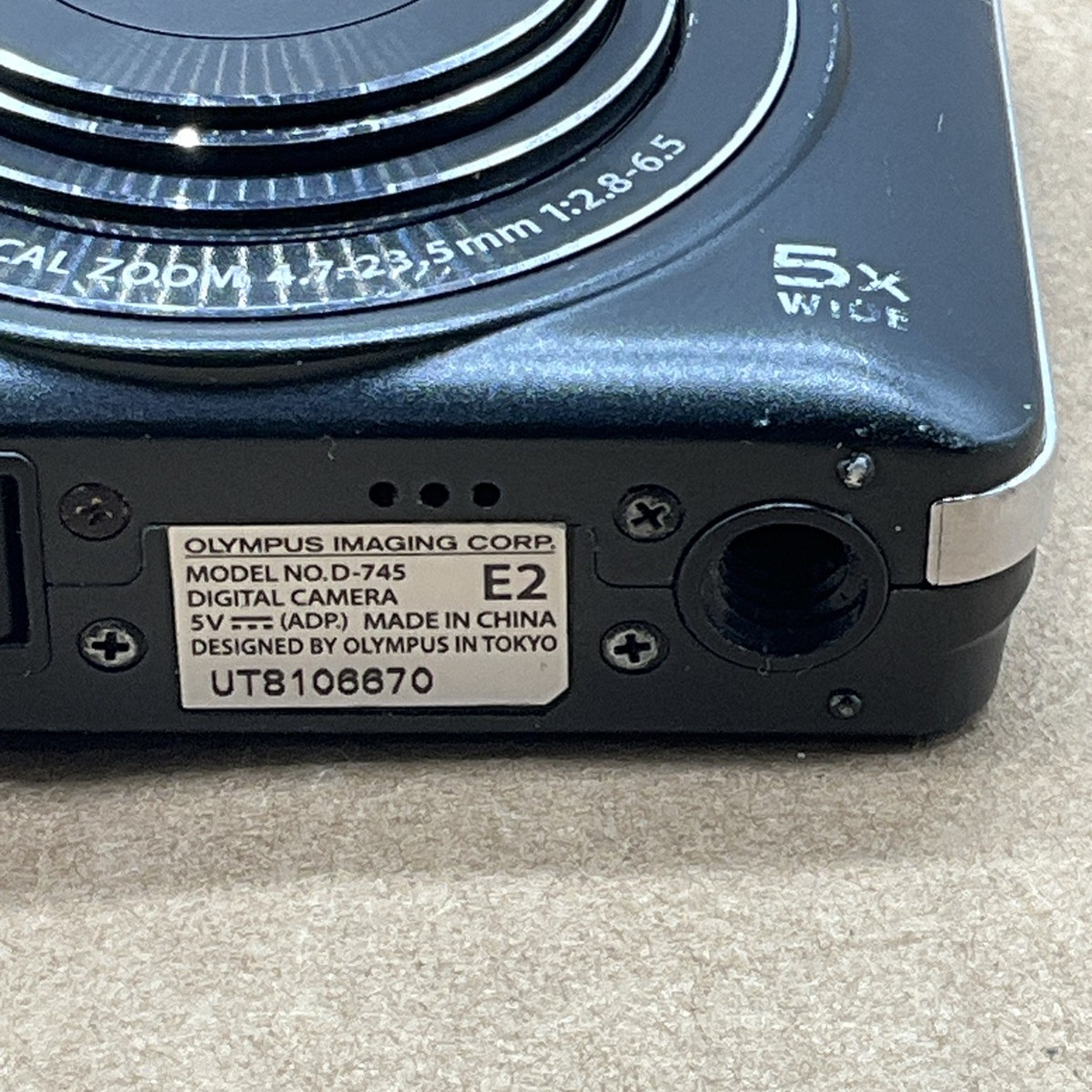 OLYMPUS D-745 オリンパス デジタルカメラ 14MP動作品 【公式通販】