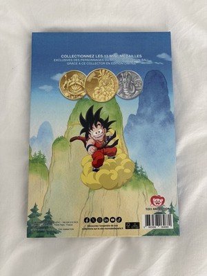 Album Dragon Ball Monnaie de Paris Complete with all the 13 coins