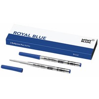 Montblanc Royal Blue Kugelschreibermine B Blau, 2 St.