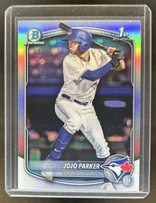 2025 Bowman Draft JoJo Parker Chrome Refractor 1st Prospect #BDC-8 Blue Jays