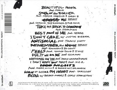 ED SHEERAN - NO.6 COLLABORATIONS PROJECT NEW CD
