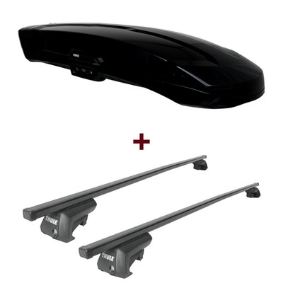 Dachbox Thule Vector L + Dachträger Thule für Dacia Duster III PYM / PYN set neu