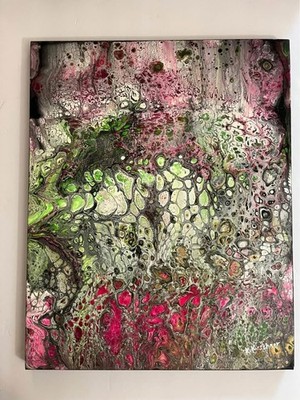 16X20 Fluid Acrylic Pour Paintings. SIgned by Artist. Original.