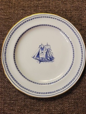 Spode Trade Winds (Blue) Bread Plate 6in