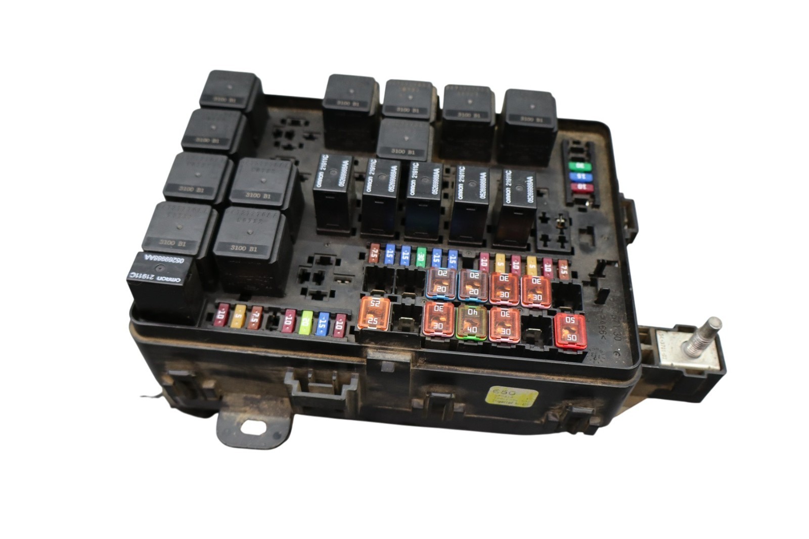 14-17 Maserati Ghibli M157 Engine Motor Fuse Box Battery Relay Assembly Oem