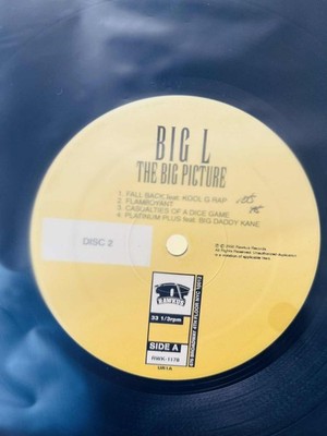 【USオリジナル盤 】 BIG L Big L / The Big Picture (1974 - 1999) US ORIGINAL 2LP Rawkus