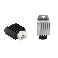 12v 4 Pin Voltage Regulator Rectifier GY6 139QMB 157QMJ 50cc 150cc Black
