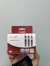 Canon CLI-226 Three-Color Ink Tank Pack - Genuine OEM - Cyan, Magenta, Yellow