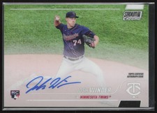 2022 Topps Stadium Club Chrome Josh Winder Auto Minnesota Twins #SCCUA-JWI RC