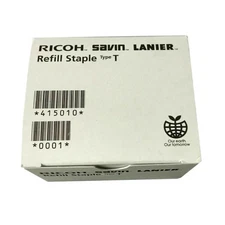 Genuine Ricoh Internal Finisher Staple Refill, 5000 Staples/Ctg, 2 Ctg/Ctn (4150