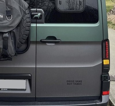 Hella dark Style Led   Blackline Tail Lights  Rear LampsVW CRAFTER 17-