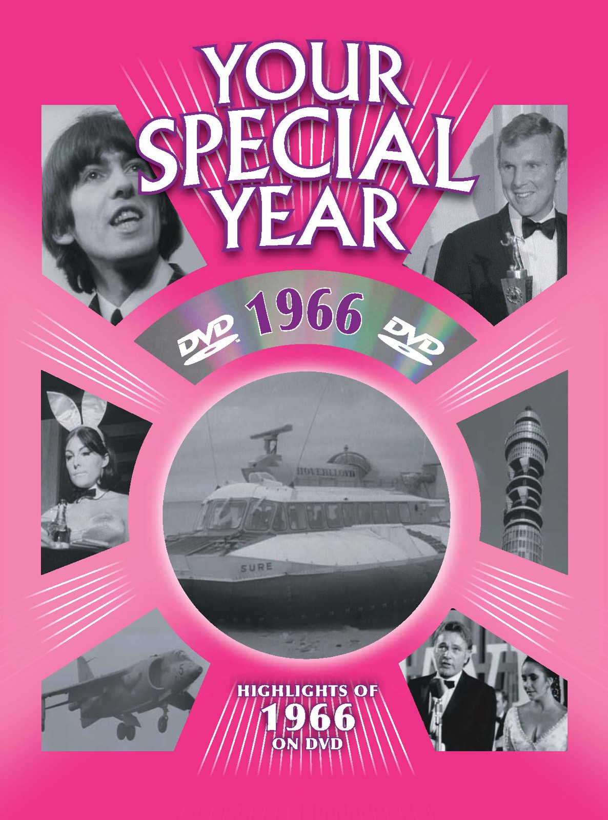 1966 60th Birthday Card Your Special Year DVD Greeting Wedding Anniversary Card