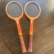 Vintage Rare Wilson Billie Jean King Prestige Wooden Tennis Racquet