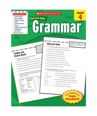 Scholastic Success with Grammar: Grade 4 Workbook, Scholastic
