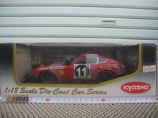 KYOSHO 1/18 DATSUN 240Z 1971 Safari Rally #11 Diecast Model Car New