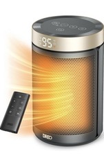 Dreo 1500W Space Heater: Fast, Safe Warmth for Home, Office with Remote & Timer