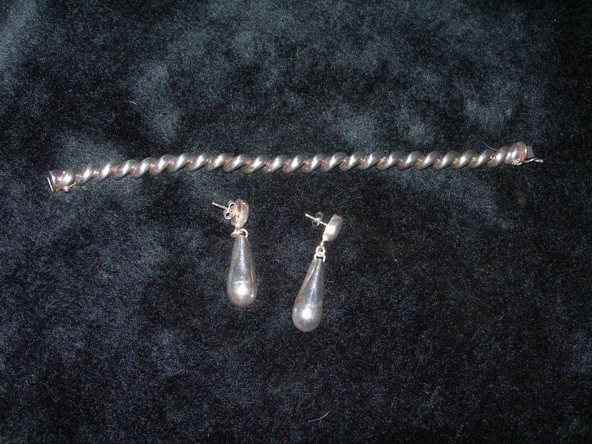 Vintage Silver 925 Bracelet 7