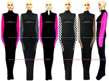 Unisex Spandex Mummy Suit Costume Sleeping Bag Bodysuit + internal Sleeves F1017