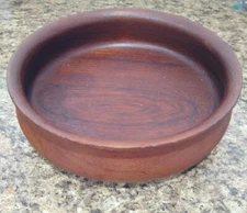  NAPCOWARE 10" WOOD BOWL GENUINE BANGKOK BRITISH ISLES RARE!