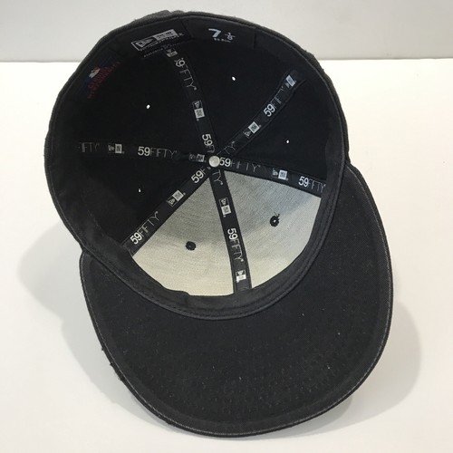 Miami Marlins 59fifty New Era Fitted Cap Hat Size 7 1/8 “ See Photos For Details - Picture 7 of 9