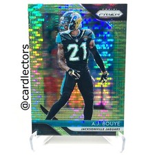 2018 Panini PRIZM Football A.J. BOUYE #111 Neon Green Pulsar Parallel JAGUARS AJ