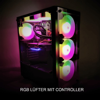 Gaming PC MIRROR 64GB RAM | RTX 4060 / RTX 4070S | Intel 10 Core | Wasserk.