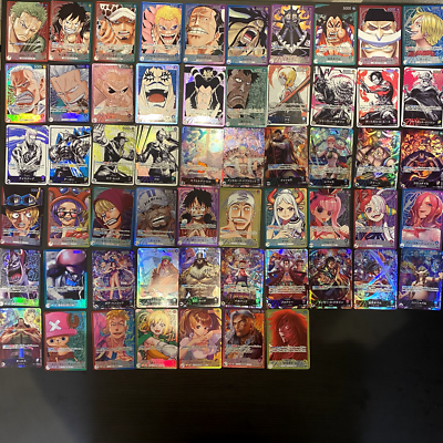 ONE PIECE Card Game All 57 Leader Parallel Complete Set Luffy Nami
