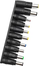Quacc 10PCS Universal 5.5x2.1mm DC Power Jack Adapter for Lenovo Dell HP & More