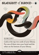 MTG Magic the Gathering Sleight of Hand (25/26) Secret Lair Showdown LP