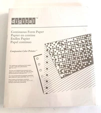 Digital Continuous Form Paper LJ25XAC LJ25X-AC 250 Sheets 8.5" X 11"