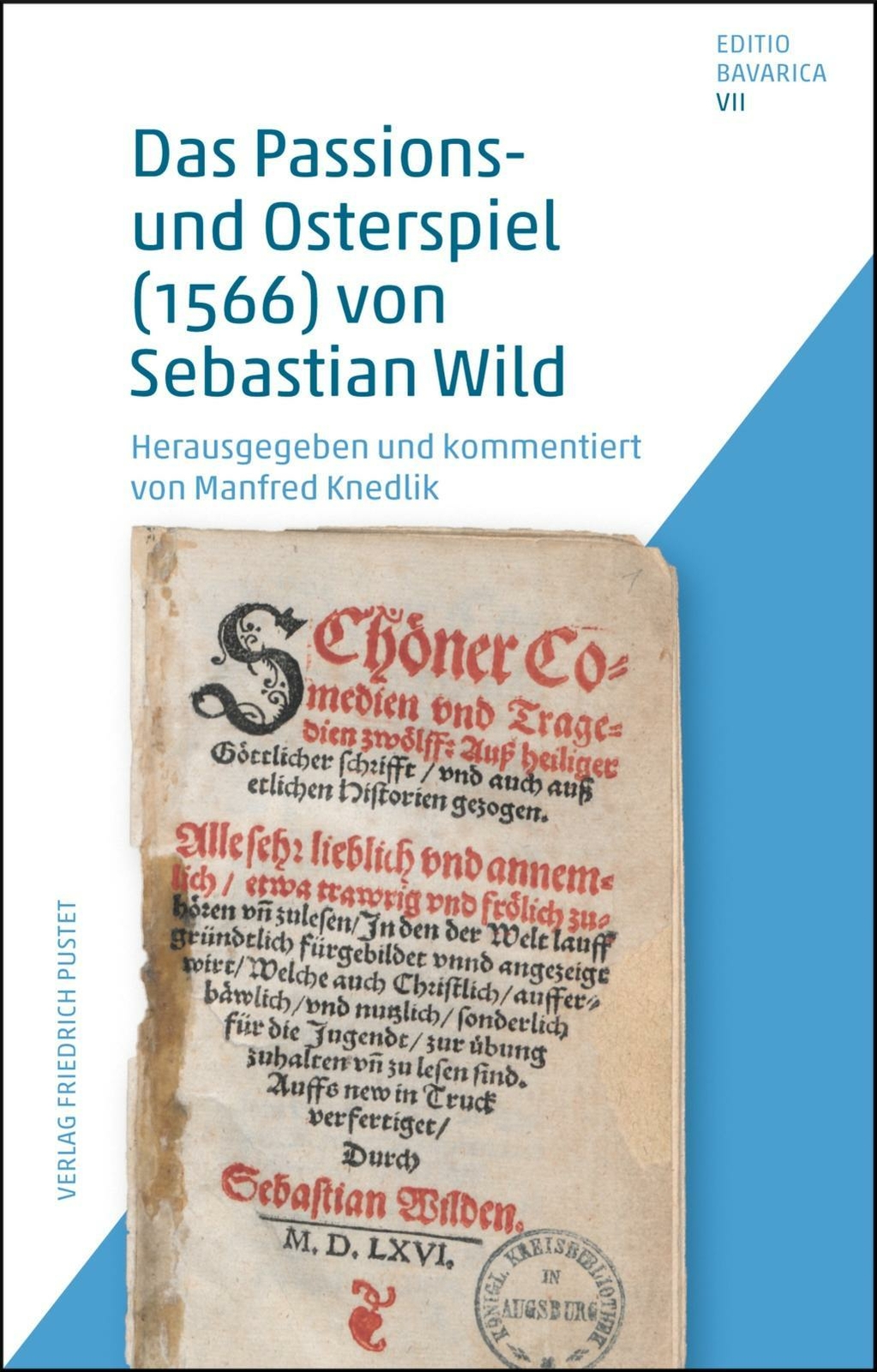 Thumbnail - Das Passions- Und Osterspiel (1566) Von Sebastian Wild | Buch |