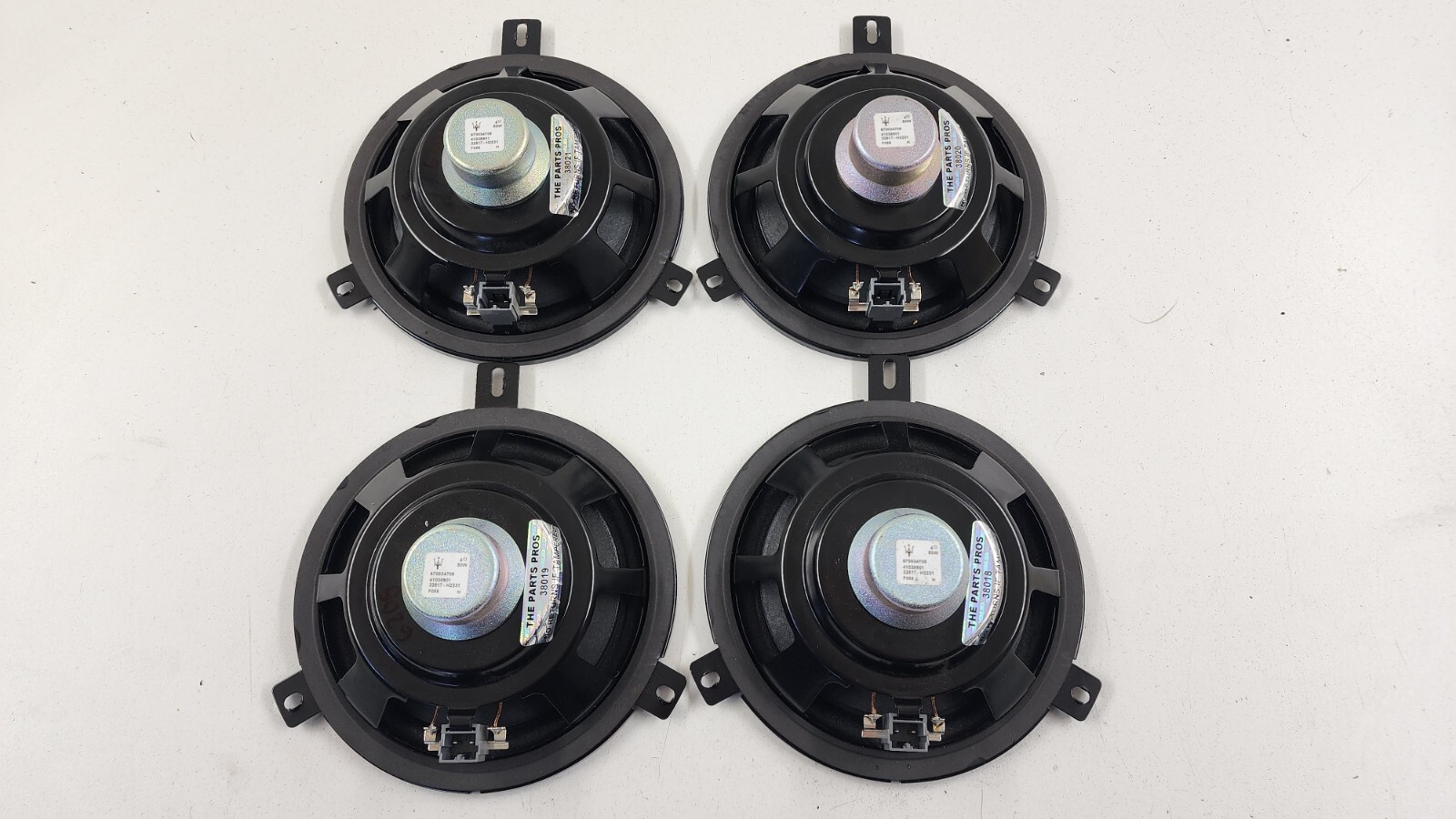 14-23 MASERATI GHIBLI FRONT & REAR DOOR SPEAKER SET 670034708 OEM