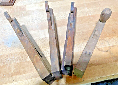 4 antike Formhobel--1 DR Barton 3 Markenlos--1047.24