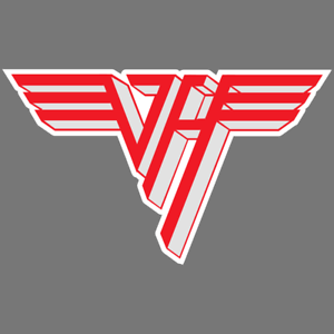 Lplpol Van Halen Vinyl Sticker Car Truck Window Decal Music Musical Group Laptop 6