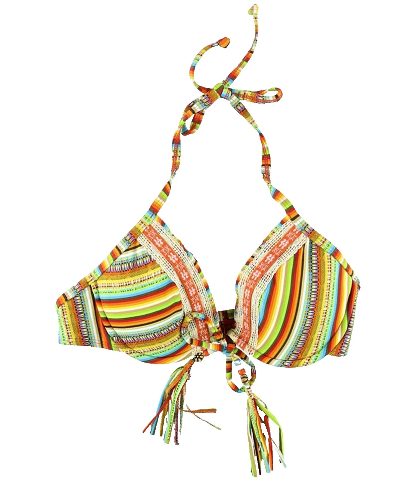 Traje de Baño para Mujer a Rayas Lucky Brand