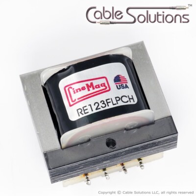 CineMag RE-123FLPC - Upgrade Replacement: for Jensen Transformers JT-123-FLPCH